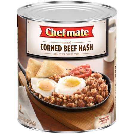 CHEF-MATE Chef-Mate Corned Beef Hash 107 oz., PK6 10050000051684